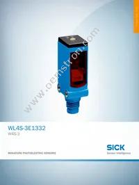 WL4S-3E1332 Datasheet Cover