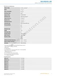 WL9-3N2230 Datasheet Page 3