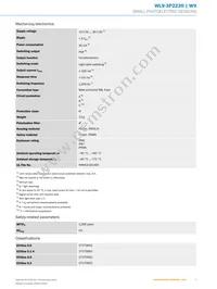 WL9-3P2230 Datasheet Page 3