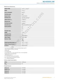WL9-3P2430 Datasheet Page 3