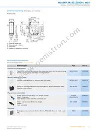 WLA16P-34162100A00 Datasheet Page 11