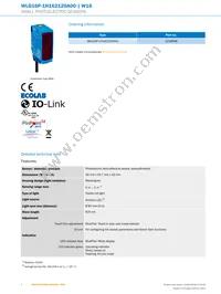 WLG16P-1H162120A00 Datasheet Page 2