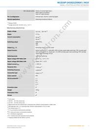 WLG16P-1H162120A00 Datasheet Page 3