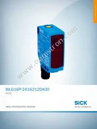 WLG16P-24162120A00 Datasheet Cover