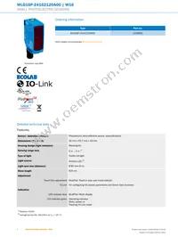 WLG16P-24162120A00 Datasheet Page 2