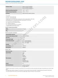 WLG16P-24162120A00 Datasheet Page 4