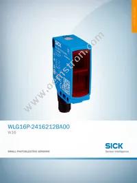 WLG16P-2416212BA00 Datasheet Cover