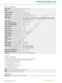 WLG16P-2416212BA00 Datasheet Page 3