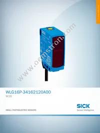 WLG16P-34162120A00 Datasheet Cover