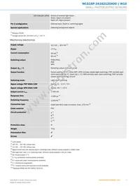 WLG16P-34162120A00 Datasheet Page 3