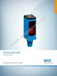 WLG4S-3E1134 Datasheet Cover