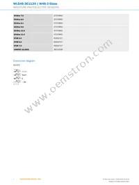 WLG4S-3E1134 Datasheet Page 4