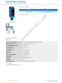 WLG4S-3P3432 Datasheet Page 2