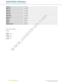 WLG4S-3P3432 Datasheet Page 4