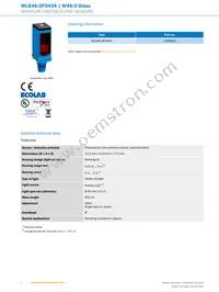 WLG4S-3P3434 Datasheet Page 2