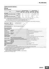 WLRGCA2-N Datasheet Page 23