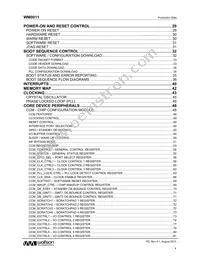 WM0011ECS/R Datasheet Page 4