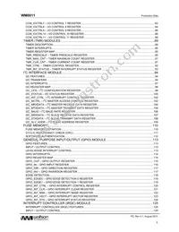 WM0011ECS/R Datasheet Page 5