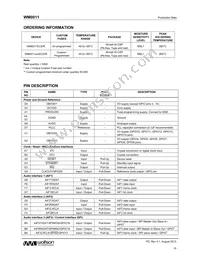 WM0011ECS/R Datasheet Page 10