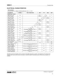 WM0011ECS/R Datasheet Page 15