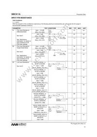 WM1811AECS/R Datasheet Page 14