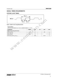 WM1824BGEDT Datasheet Page 9