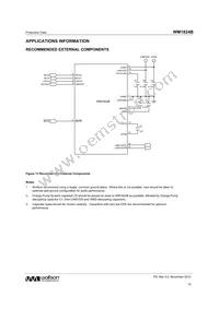 WM1824BGEDT Datasheet Page 19