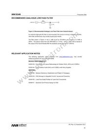 WM1824BGEDT Datasheet Page 20