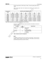 WM1824CGEFL/V Datasheet Page 14
