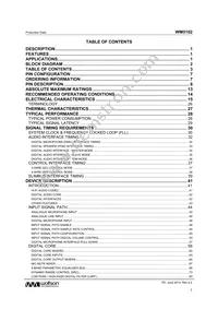 WM5102ECS/R Datasheet Page 3