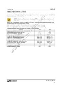 WM5102ECS/R Datasheet Page 13