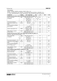 WM5102ECS/R Datasheet Page 17