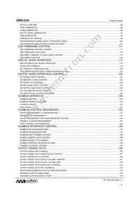 WM5102SECS/R Datasheet Page 4