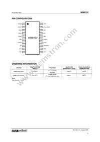 WM8152SCDS/RV Datasheet Page 3