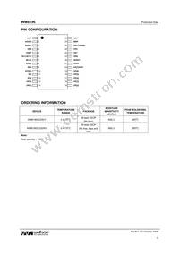 WM8196SCDS/V Datasheet Page 3