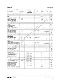 WM8196SCDS/V Datasheet Page 7