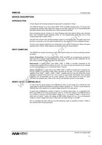 WM8196SCDS/V Datasheet Page 13