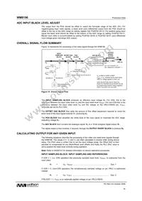 WM8196SCDS/V Datasheet Page 16