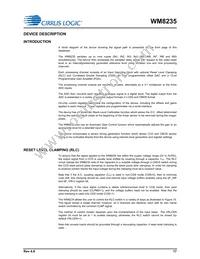 WM8235GEFL/RV Datasheet Page 17