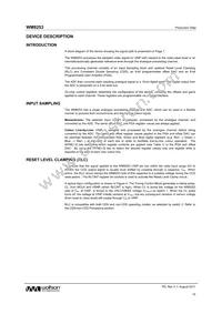 WM8253SCDS/RV Datasheet Page 10