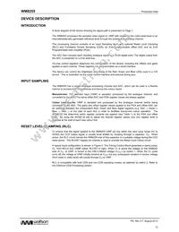 WM8255SEFL/R Datasheet Page 13