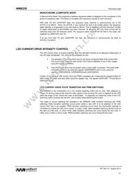 WM8255SEFL/R Datasheet Page 21