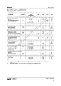 WM8259SCDS/V Datasheet Page 6