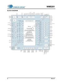 WM8281ECS/R Datasheet Page 2