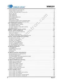 WM8281ECS/R Datasheet Page 4