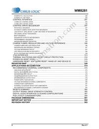 WM8281ECS/R Datasheet Page 6