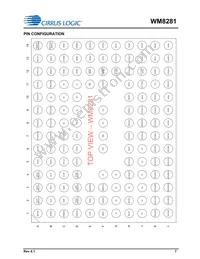 WM8281ECS/R Datasheet Page 7