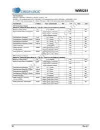 WM8281ECS/R Datasheet Page 20