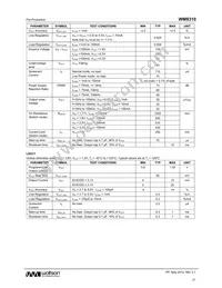 WM8310CGEB/V Datasheet Page 21