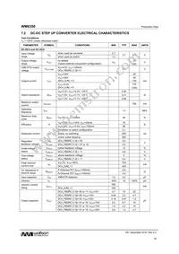 WM8350GEB/V Datasheet Page 18